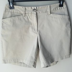 Lands' End khaki shorts
